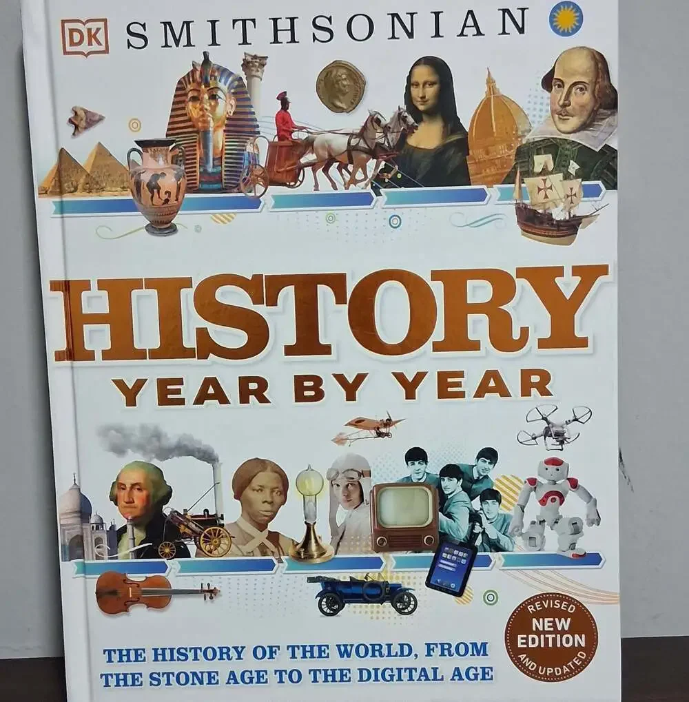 DK Smithsonian History Year by Year Hard Cover Book
